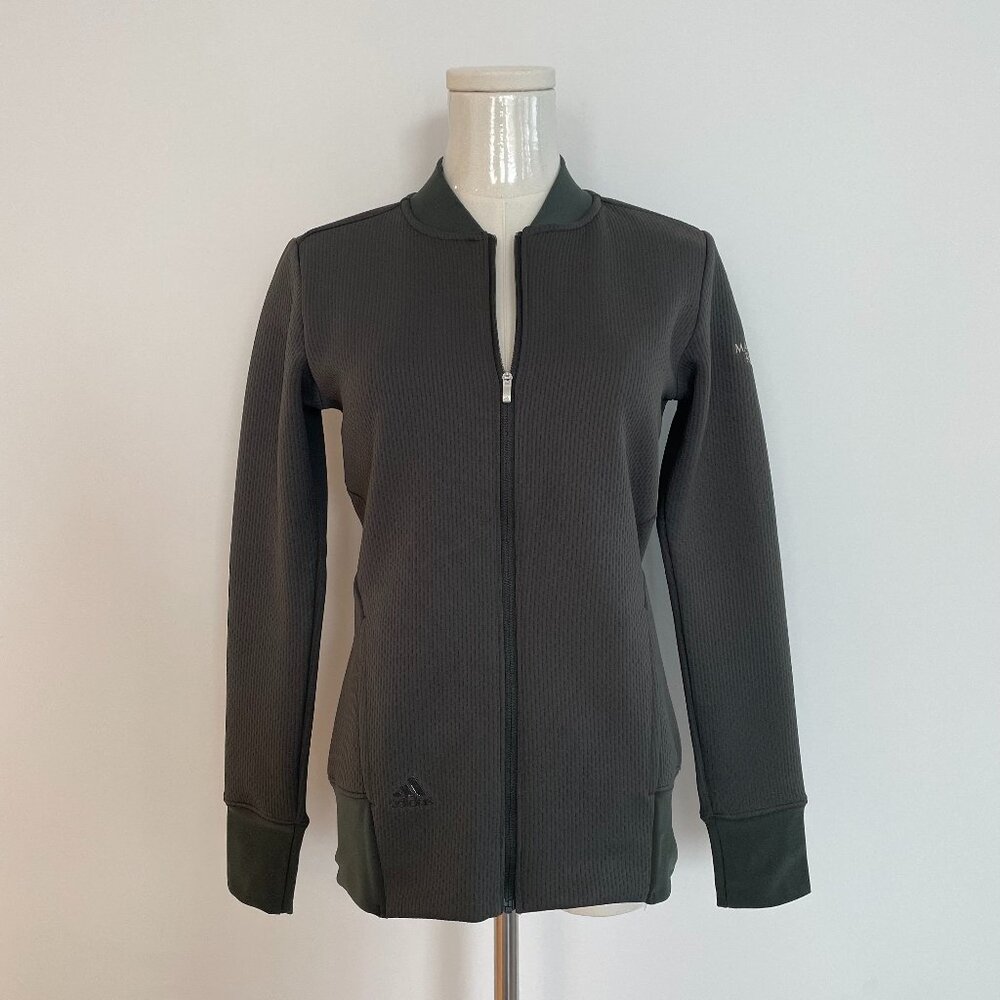 Mansion Ridge x Adidas Golf Climaheat Olive Green Full Zip-up Size XS